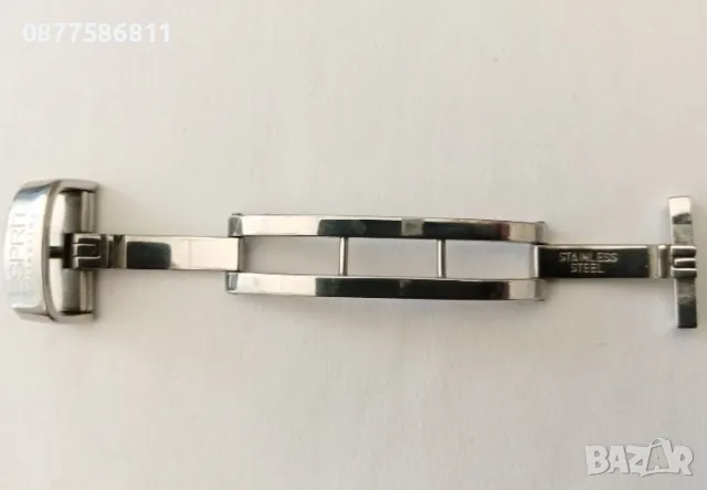 ОРИГИНАЛНА КАТАРАМА ЗА ЧАСОВНИК ESPRIT ТОКА БЪКЕЛ ЧАСОВНИЦИ СТЪКЛО БАТЕРИЯ ПАТЕНТИ, снимка 3 - Каишки за часовници - 50261065