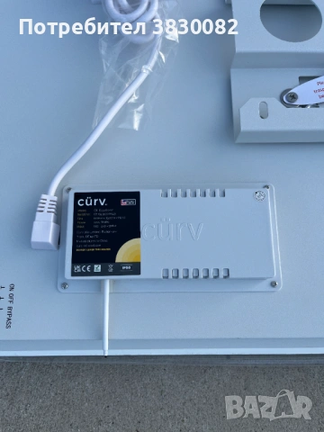 Инфрачервен отоплителен панел за стая бял 1500х600 1000W, снимка 8 - Отоплителни печки - 53784813