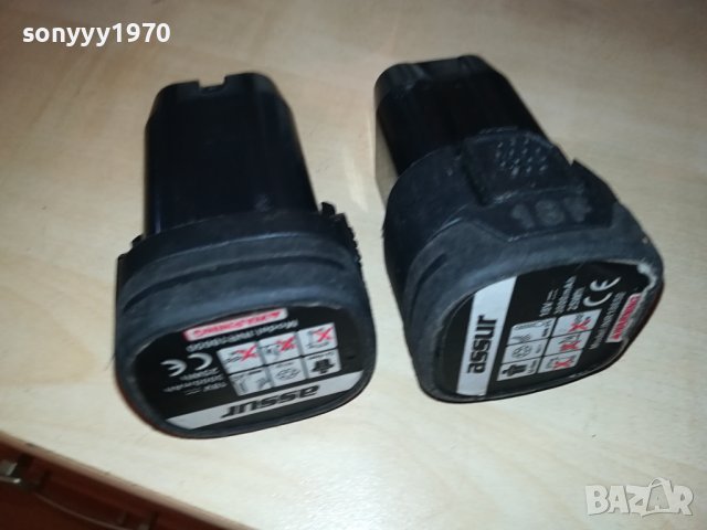 2бр батерии за резачка-assur 2002241013, снимка 2 - Винтоверти - 44381797