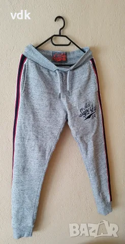 100% Оригинално страхотно мъжко ватирано спортно долнище SUPERDRY! , снимка 2 - Спортни дрехи, екипи - 55964498