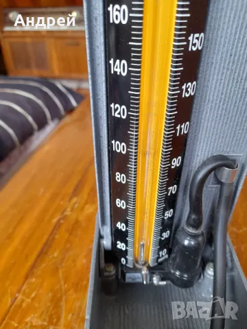 Стар апарат за кръвно налягане MAC, снимка 4 - Антикварни и старинни предмети - 50244311