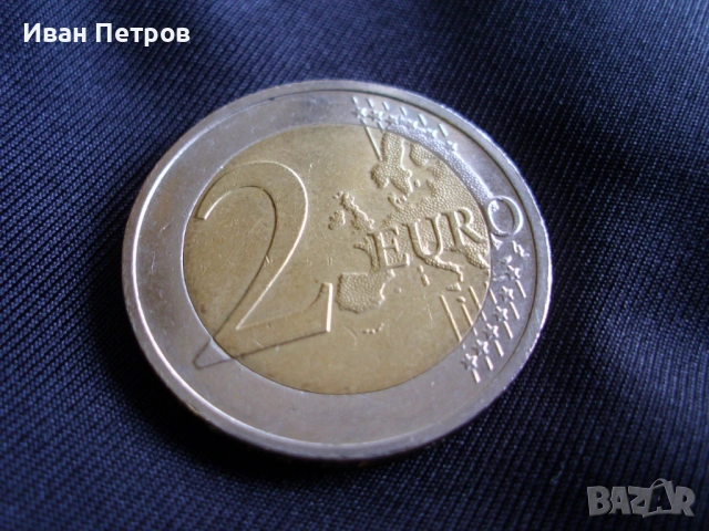 Супер рядка 2 евро монета 2008 (Малта), снимка 3 - Нумизматика и бонистика - 53662010