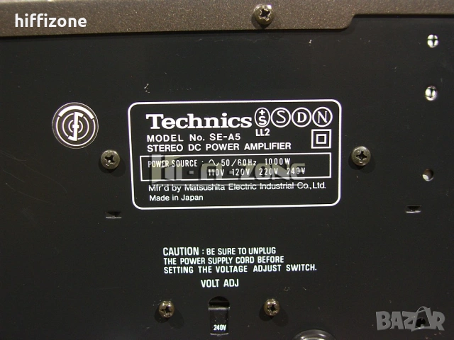  Стъпало Technics se-a5 /1 , снимка 8 - Ресийвъри, усилватели, смесителни пултове - 53021181
