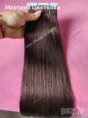 Естествена европейска коса , снимка 9 - Аксесоари за коса - 52011134