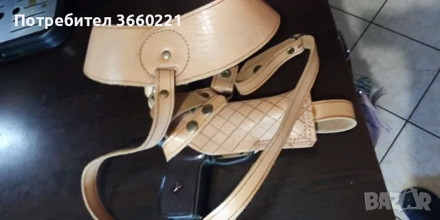 презраменен кожен кобур за макаров, снимка 2 - Бойно оръжие - 48919095