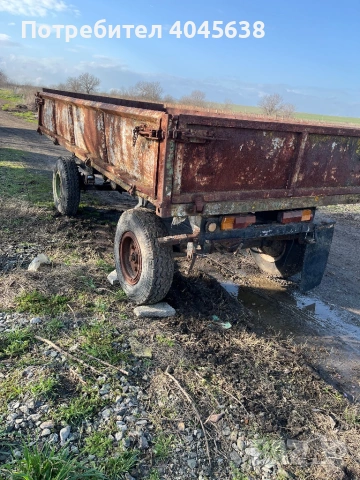 Четиритонно самосвално ремарке, снимка 5 - Селскостопанска техника - 53086060