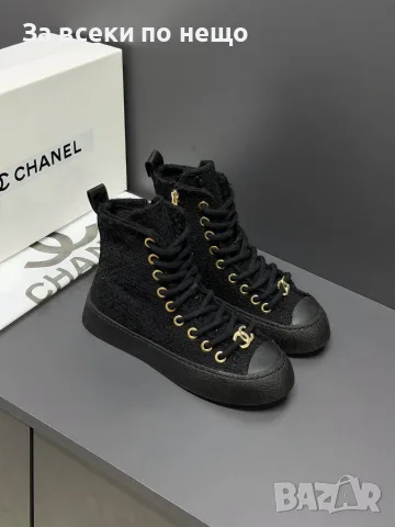 Chanel Дамски Маратонки👟Дамски Спортни Обувки👟Кецове Шанел - Различни Цветове Код SEM-624, снимка 5 - Кецове - 55895033
