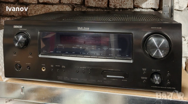 Denon Avr-1709 ресивър 420w , снимка 3 - Ресийвъри, усилватели, смесителни пултове - 53101874