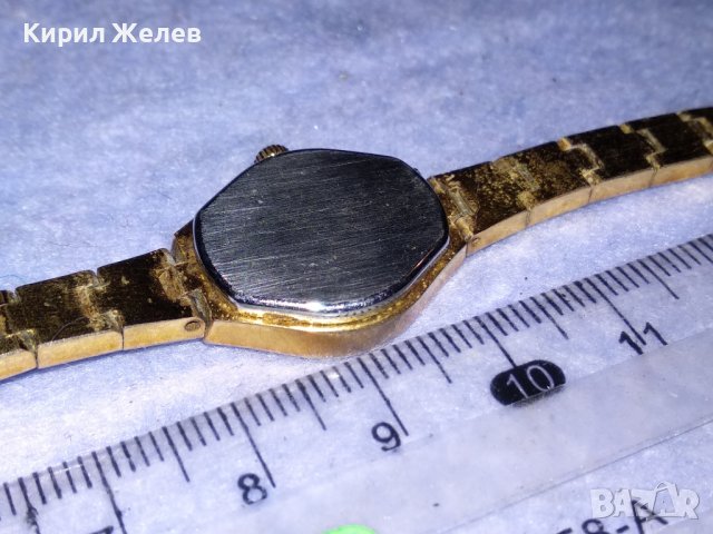 Ambre QUARTZ ПОЗЛАТЕН ДАМСКИ КВАРЦОВ МАРКОВ ВИНТИДЖ ЧАСОВНИК ТИП ГРИВНА 37205, снимка 13 - Дамски - 40196518