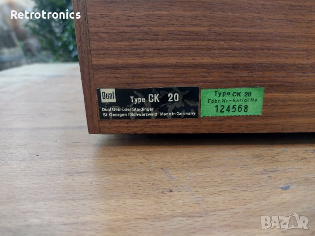Dual 1219 type CK20, снимка 14 - Грамофони - 39913798