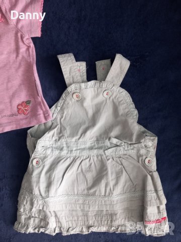 Комплект блузка и сукманче с черешки Кокодрило/Coccodrillo 68см, снимка 3 - Комплекти за бебе - 40959224