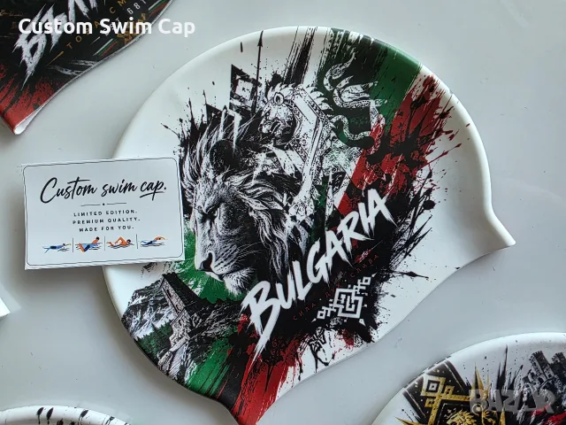 Swim Cap / плувна шапка / шапка за плуване / плувка / плуване, снимка 5 - Водни спортове - 56232074