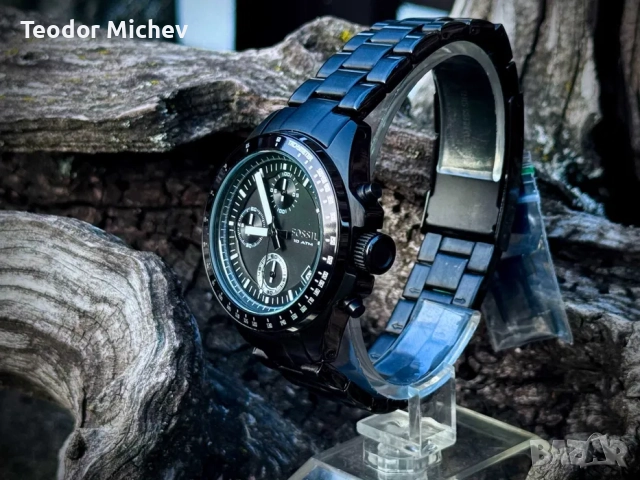 Fossil Decker Chronograph – Черен стоманен мъжки часовник, снимка 3 - Мъжки - 51619646