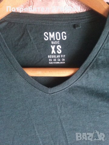 Мъжка тениска с къс ръкав Smog, снимка 2 - Тениски - 41082876