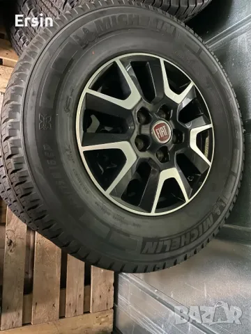 Оригинални джанти за Fiat Ducato 16 ки 5х118 С гуми Michelin Agilis 225 75 16 CP , снимка 8 - Гуми и джанти - 47699765