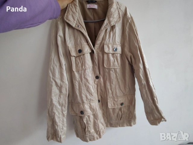 Винтидж италианско яке Over Alberto Cacciari, снимка 2 - Якета - 51984920