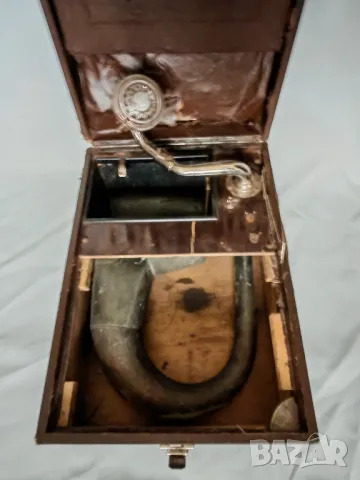 Стар, винтидж грамофон THORENS, Швейцария. , снимка 3 - Грамофони - 49760990