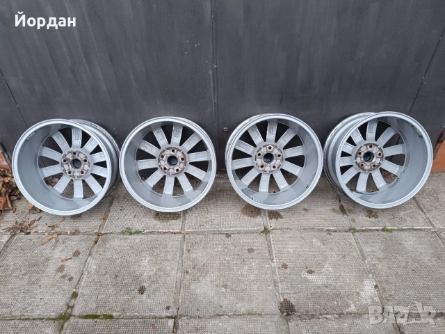 ОРИГИНАЛНИ джанти 17' цола 5x112 ФОЛКСВАГЕН / VW Touran GOLF 57,1 ET52, снимка 6 - Гуми и джанти - 52859829