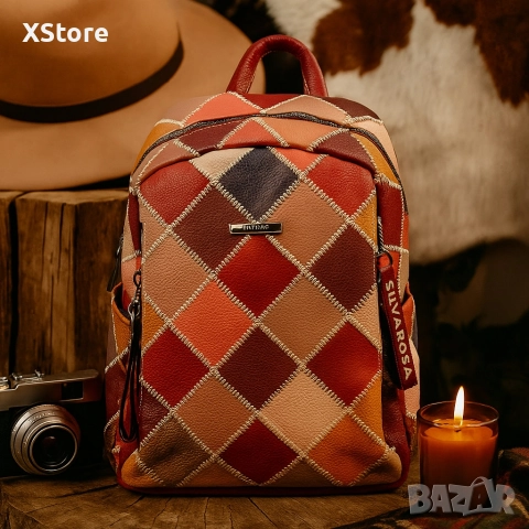 Модерна и цветна дамска раница, снимка 5 - Раници - 52585855