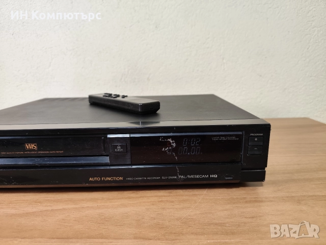 Продавам видео рекордер Sony SLV-252EE, снимка 6 - Плейъри, домашно кино, прожектори - 52861285