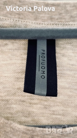 Луксозна тениска PROFUOMO - органичен памук, премиум качество, снимка 3 - Тениски - 51762362