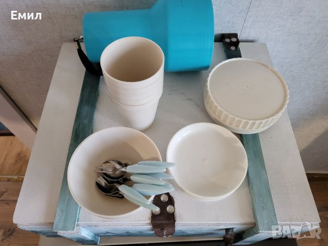 Туристически комплект за хранене от соца ГДР, снимка 3 - Колекции - 41240771