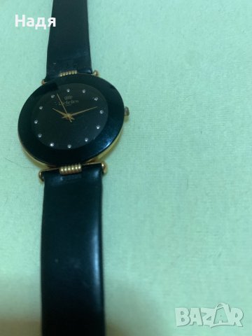 Швейцарски часовник Richelieu -позлатен,кварцов,унисекс
