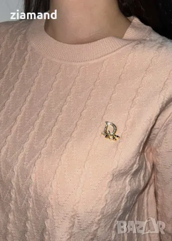 Дамска розова блуза, снимка 2 - Блузи с дълъг ръкав и пуловери - 48042809