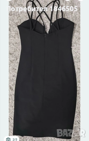 продавам малка черна рокля, снимка 2 - Рокли - 53070081