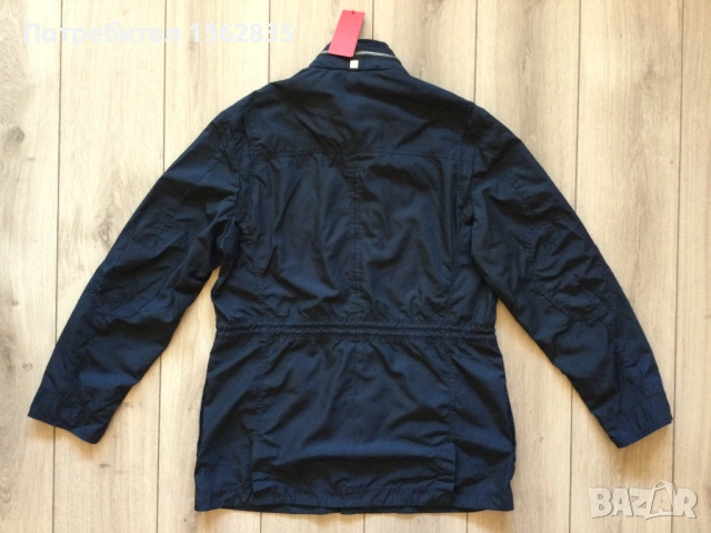 НОВО оригинално синьо пролетно - есенно яке HUGO BOSS размер 50 / L, снимка 5 - Якета - 53706207