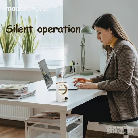 Овлажнител и арома дифузер ултразвуков ароматерапия, снимка 4 - Овлажнители и пречистватели за въздух - 48473269