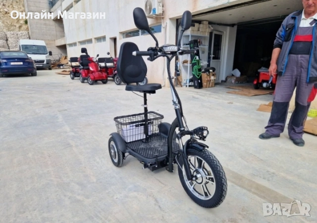 Топ Промо електрическа Триколка БЛ-200 ЗАДНО Предаване, снимка 3 - Велосипеди - 53657603