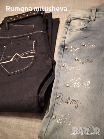 Дънки за момиче 134 , снимка 1