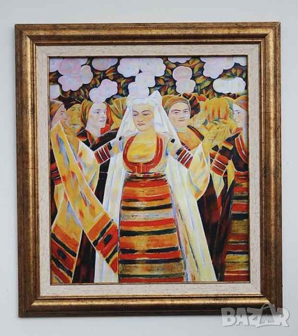 Българска сватба, Владимир Димитров - Майстора, картина, снимка 1