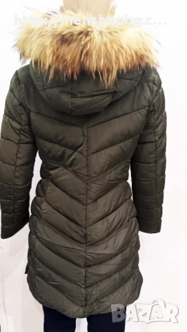 Дамско яке с естествен пух код 14 - 1, снимка 3 - Якета - 51968126