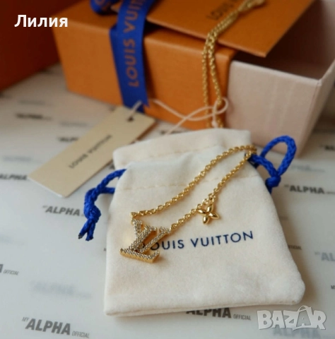 Louis Vuitton Iconic Necklace (Ref. M00596), снимка 2 - Колиета, медальони, синджири - 51578936