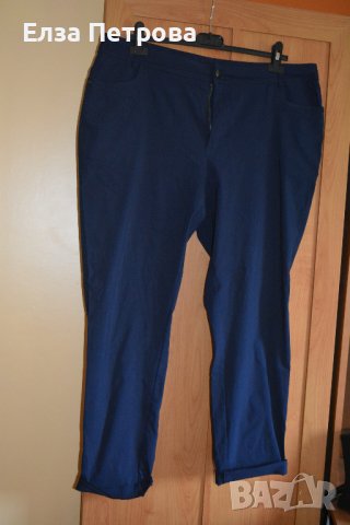 Пролетно-есенен тъмно син панталон