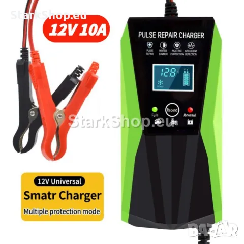 Зарядно за акумулатор 12v, снимка 3 - Друга електроника - 48082570