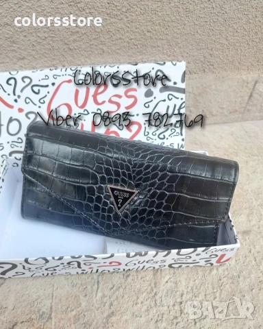 Черно портмоне Guess/SG-V1