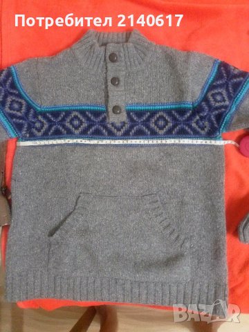 Нов пуловер за момче OKAIDI за 14+ г., снимка 3 - Детски пуловери и жилетки - 42274004