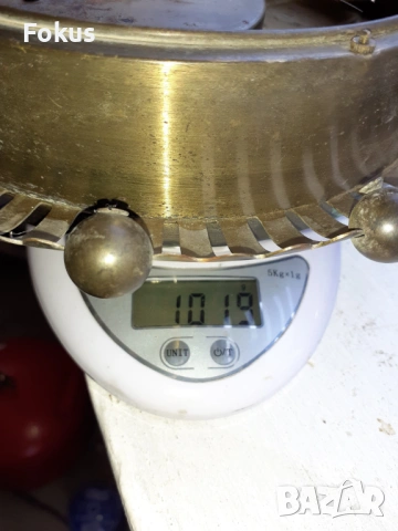 МАСИВЕН БРОНЗОВ СТЕНЕН ЧАСОНИК, снимка 7 - Антикварни и старинни предмети - 53503542