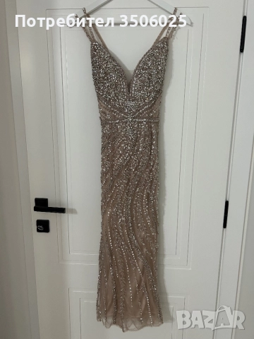 Продавам дълга официална рокля , снимка 3 - Рокли - 51798971