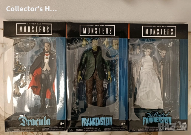 Екшън фигурки играчки Дракула Jadatoys Dracula Frankenstein horror action figures нови, запечатани