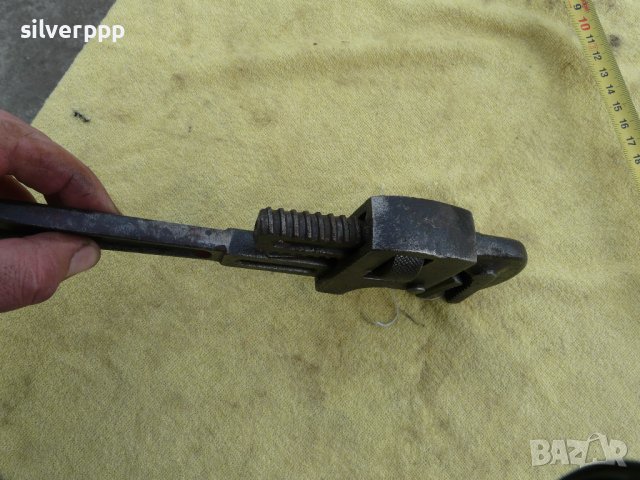  Стар немски раздвижен ключ - 43 , снимка 4 - Ключове - 40377490