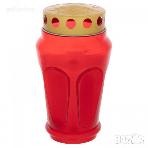 Декоративни латерни, червени, конусовидни, 17x10 см, церемониални латерни - фенери, ок.120ч светене, снимка 2 - Други - 34316576