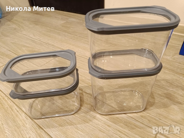 Комплект кутии за съхранение, снимка 2 - Кутии за храна - 52976493
