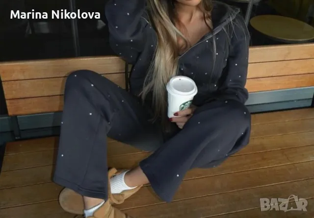 Спортен комплект с камъни, снимка 3 - Спортни екипи - 50279231