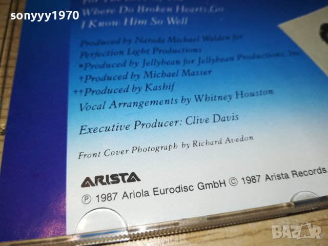 WHITNEY HOUSTON ORIGINAL CD-ВНОС GERMANY 1002241819, снимка 14 - CD дискове - 44229779