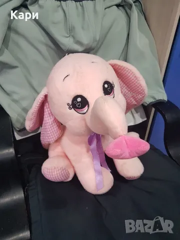  Големи Плюшени играчки 63см куче и 45см слон и мече, снимка 14 - Плюшени играчки - 47966857