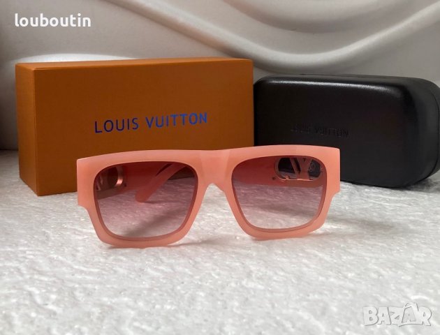 Louis Vuitton 2023 висок клас слънчеви очила унисекс розово, снимка 7 - Слънчеви и диоптрични очила - 38999667